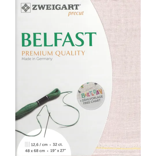 Vorgeschnittenes Belfast 48x68 cm 360941154868