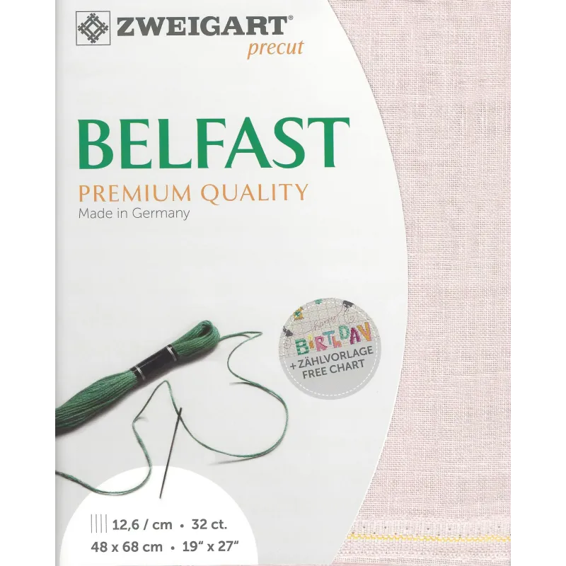 Vorgeschnittenes Belfast 48x68 cm 360941154868