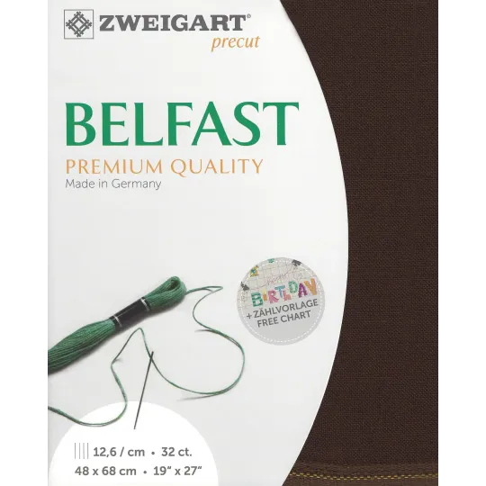 Vorgeschnittene Belfast 48x68 cm 360990244868