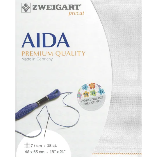 Предварительно вырезанная ткань Fein-Aida 48x53 см 379370114853