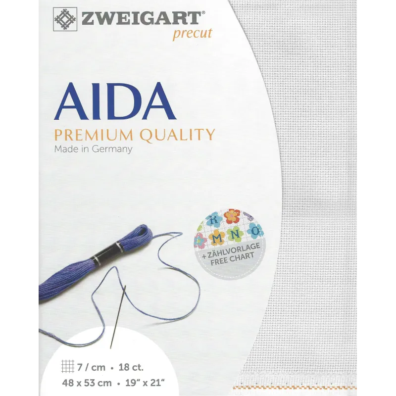 Предварительно вырезанная ткань Fein-Aida 48x53 см 379370114853