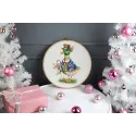 Cross stitch kit "Fashionable drake" 18.6x26.8 cm S/VK084