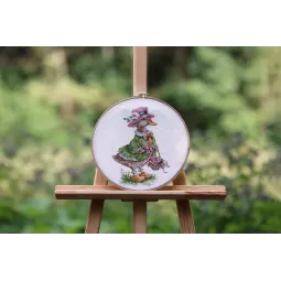 Kit de point de croix Stylish Duck S/VK083