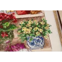 Kreuzstich-Set Blumenregal S/LTS085