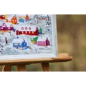 Cross stitch kit "The Northern village" 32x38.5 cm S/LP074