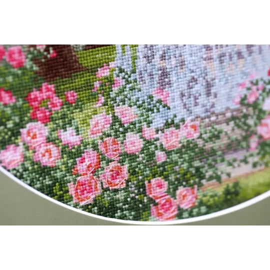 Набор для вышивания крестом "великолепный сентябрь" 31.7x31.7 cm S/VM044