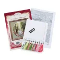 Cross stitch kit "gorgeous september" 31.7x31.7 cm S/VM044