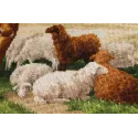 Cross stitch kit "Herd under the trees" 40x60 cm S/MK112