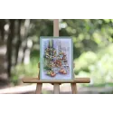 Kreuzstich-Set "An der Veranda" 24x33 cm S/MD020