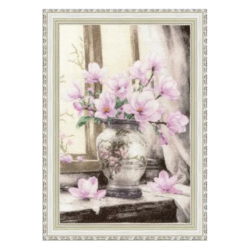 Kreuzstichset "Magnolie" 25.5x39 cm S/SZH071