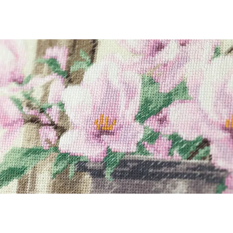 Kreuzstichset "Magnolie" 25.5x39 cm S/SZH071