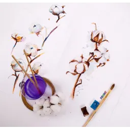 Kreuzstich-Set PANNA "Cotton" 15 x 30 cm PC-1866