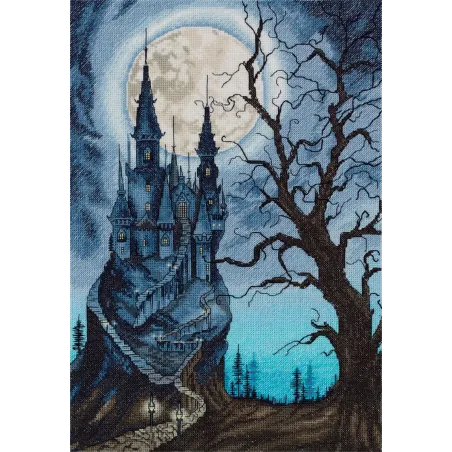 Kreuzstich-Set PANNA "Grimmes Schloss" 23 x 33 cm PZU-7323
