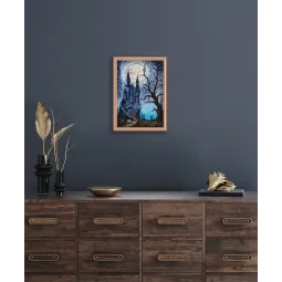 Kit de point de croix PANNA "Château sombre" 23 x 33 cm PZU-7323