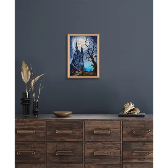 Kreuzstich-Set PANNA "Grimmes Schloss" 23 x 33 cm PZU-7323
