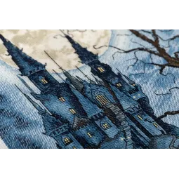 Kit de point de croix PANNA "Château sombre" 23 x 33 cm PZU-7323