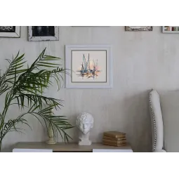 Kreuzstich-Set PANNA „Charleston Hafen“ 20,5 x 18,5 cm PGM-7268