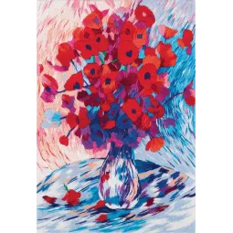 Kit de point de croix PANNA "Bright bouquet" PJK-2288