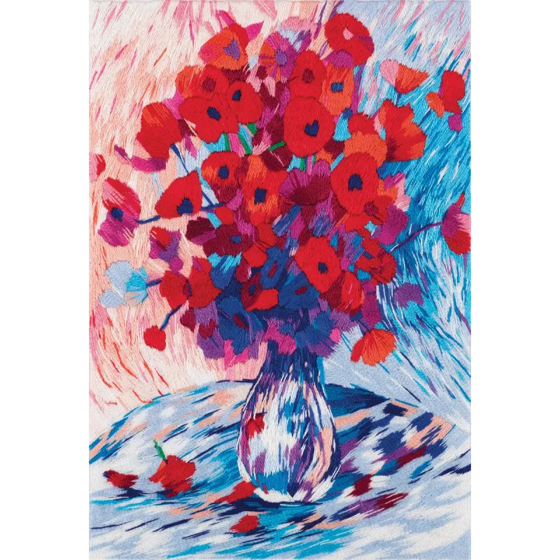 Набор для вышивания крестиком PANNA «Яркий букет» PJK-2288