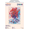 Kryželių siuvinėjimo rinkinys PANNA „Ryški puokštė“ PJK-2288
