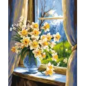 Paint by Numbers kit "Daffodils in Sunlight" 40x50 cm W093 0326