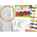 Kit de point de croix "Chiens et chats dans les bas" 37x24cm SLETIL9940