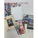 Cross stitch kit - Aine collection "Blooming New York" 30x40 cm SRA1015