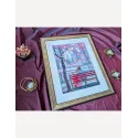 Cross stitch kit - Aine collection "Blooming New York" 30x40 cm SRA1015