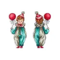 Kit de point de croix "Jeune clown" 16*8 cm SR-1114