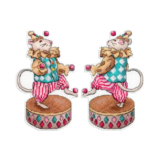 Kreuzstich-Set "Kleiner Jongleur" 16 * 11 cm SR-1111