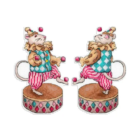 Kreuzstich-Set "Kleiner Jongleur" 16 * 11 cm SR-1111