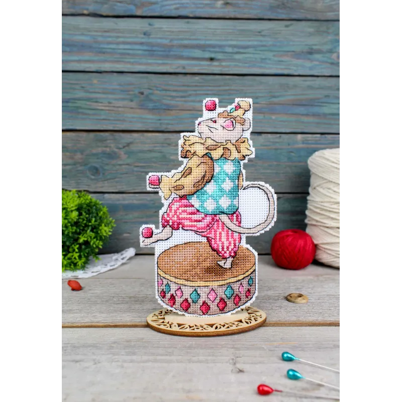Kreuzstich-Set "Kleiner Jongleur" 16 * 11 cm SR-1111