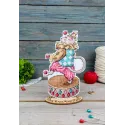 Kreuzstich-Set "Kleiner Jongleur" 16 * 11 cm SR-1111