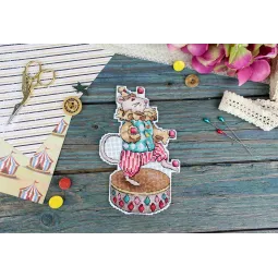 Cross stitch kit "Little juggler" 16*11 cm SR-1111
