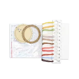 Вышивка крестом на деревянной основе "Миниатюра. Пасхальный кулич" 8*8 см SO-137