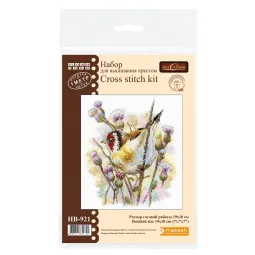 Cross stitch kit "Lurking Goldfinch" 18*19 cm SNV-921
