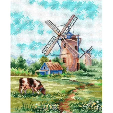 Kreuzstich-Set "Heimat" 20*16 cm SNV-919