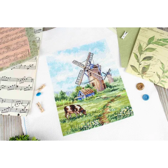 Kreuzstich-Set "Heimat" 20*16 cm SNV-919