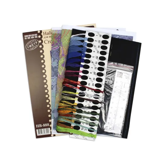 Kreuzstich-Set "Korallenriffbewohner" 25*18 cm SNV-888