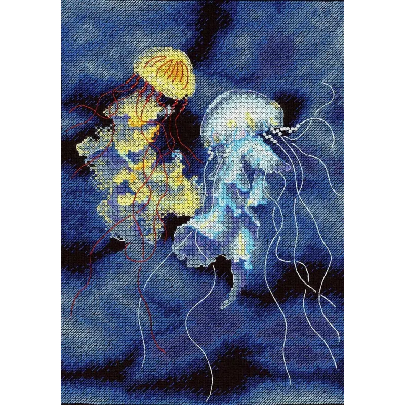 Kreuzstich-Set "Unterwassermagie" 25*18 cm SNV-887