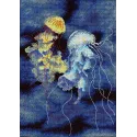 Kreuzstich-Set "Unterwassermagie" 25*18 cm SNV-887