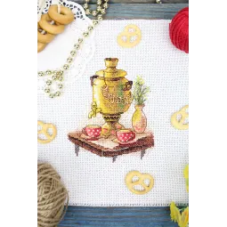 Cross stitch kit "Tea party" 13*11 cm SM-1241