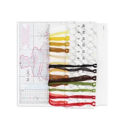 Kreuzstich-Set "Teeparty" 13*11 cm SM-1241