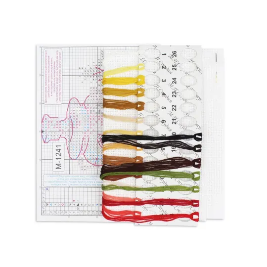Kit de point de croix "Tea party" 13*11 cm SM-1241