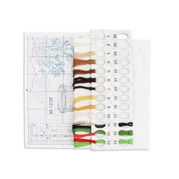Набор для вышивания крестиком "Простой обед" 13*11 см SM-1239