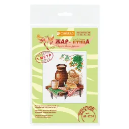 Kryželiu siuvinėjimo rinkinys "Paprasti pietūs" 13 * 11 cm SM-1239