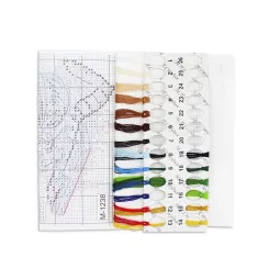 Kreuzstich-Set "Pilzsaison" 13*11 cm SM-1238