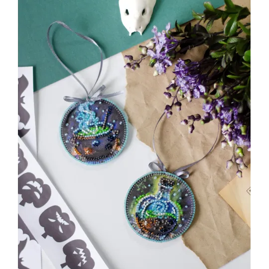 Декор "Зелье" (декор интерьера) 13,2 x 6,6 см AABT-043