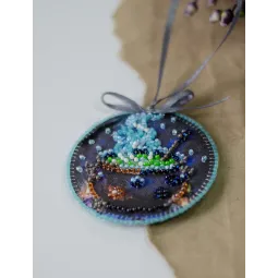 Dekoracija "Burtų gėrimas" (Interjero dekoracija) 13,2 x 6,6 cm AABT-043