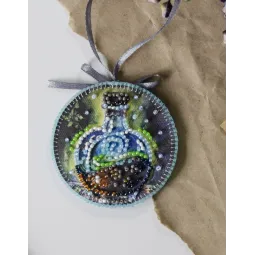 Dekoration "Zaubertrank" (Innendekoration) 13,2 x 6,6 cm AABT-043